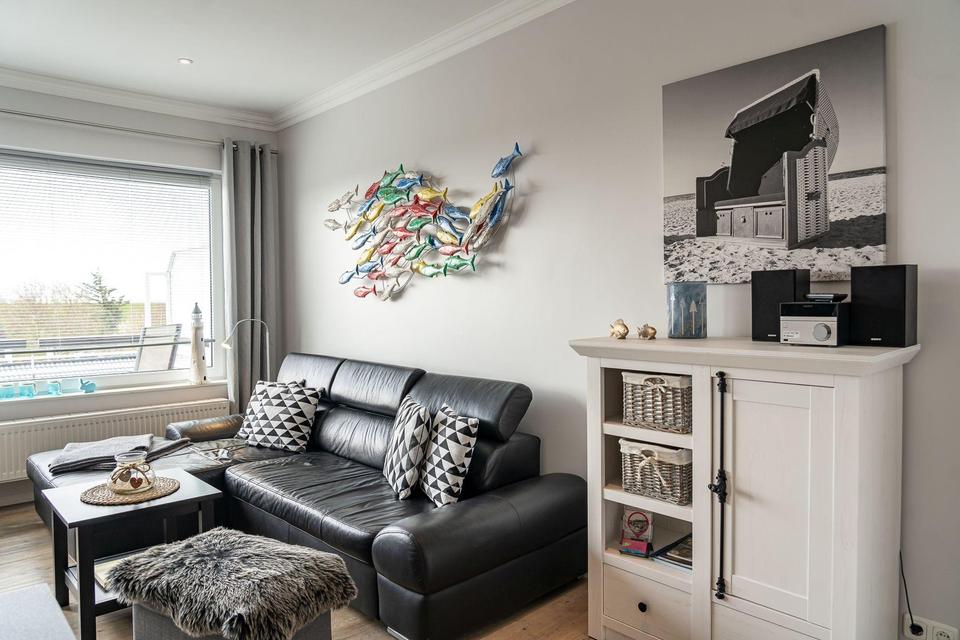 Sonnige 2-Zimmer Ferienwohnung mit Meerblick – Bild 18