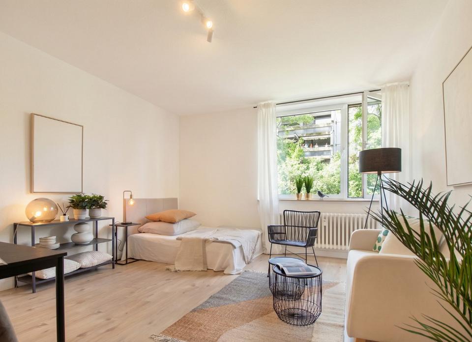 Kapitalanlage in Düsseldorf Randlage: 21,87m²-1-Zi-Whg., 5,26% AfA, Entwicklungs-Potenzial – Bild 6