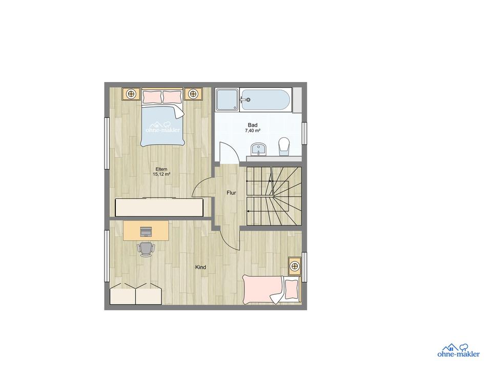 Modernes Reihenmittelhaus zum Kauf – Bild 23