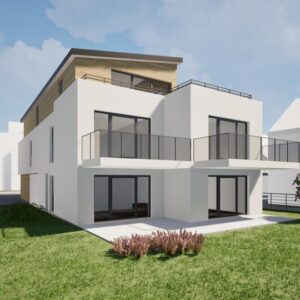 Penthouse, 2-Zimmer-Wohnung, direkte Rheinlage, Neubau, Dachterrasse, provisionsfrei