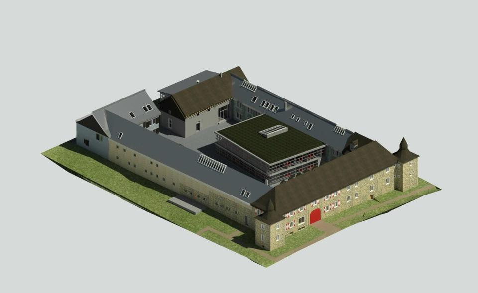 Büro im Burggebäude mit 77m² zu vermieten – Bild 2