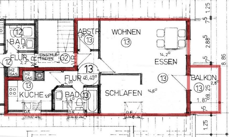 Charmante Dachgeschosswohnung in der Fußgängerzone mit Balkon & Blick aufs Hundertwasser-Design-Haus – Bild 12