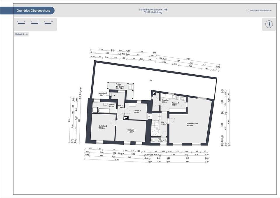 Großzügiges Wohnhaus mit 184 m² & 2 Garagen in Heidelberg-Schlierbach – bezugsfrei – Bild 4
