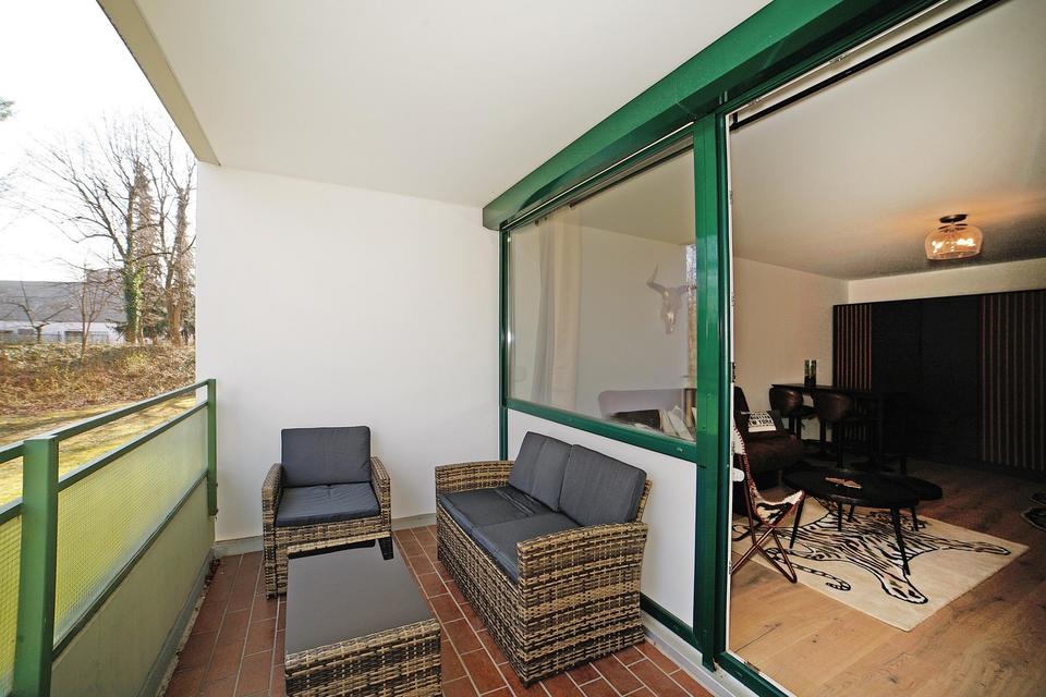 Apartment mit Balkon und EBK - komplett saniert und möbliert – Bild 12