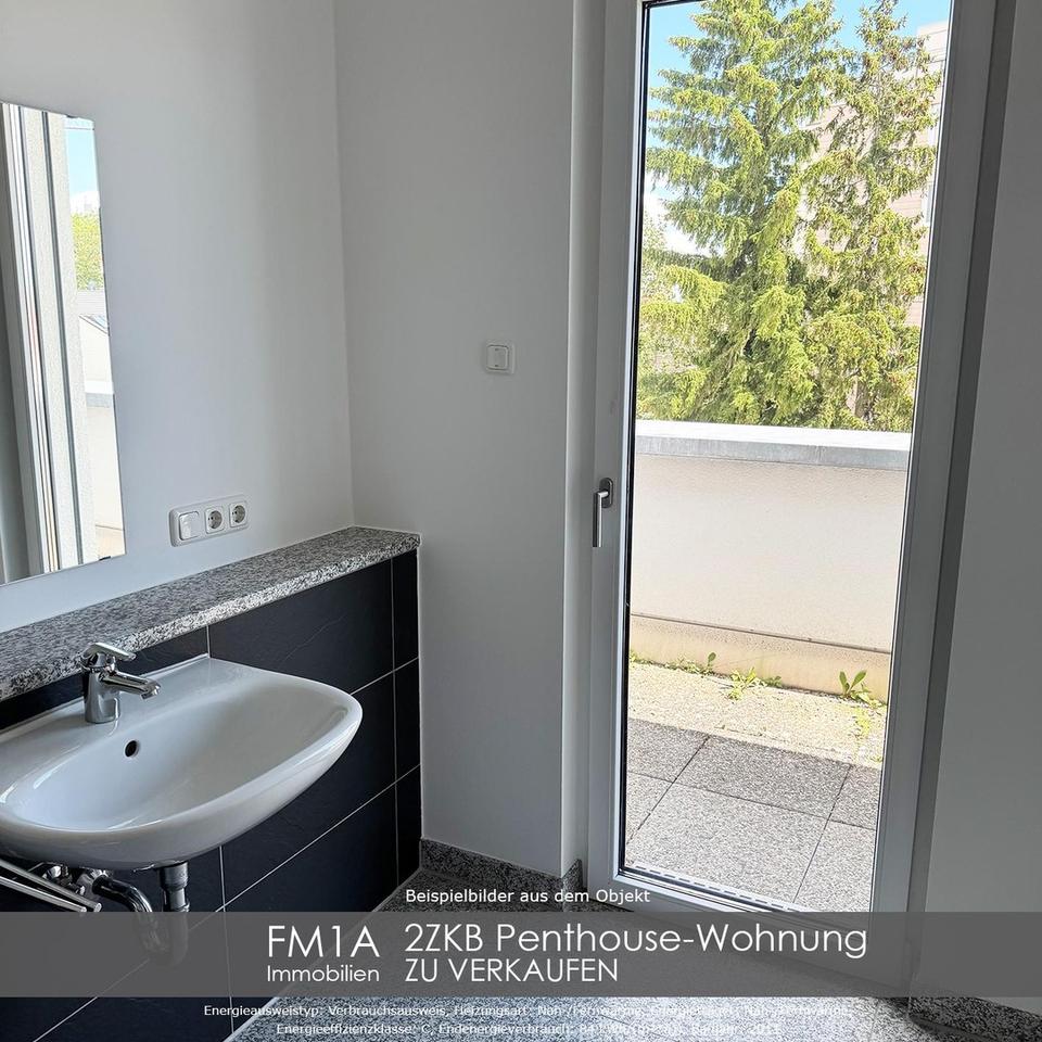 Sonnige 2ZKB Penthouse-Wohnung mit laufenden Mieteinnahmen – Bild 6