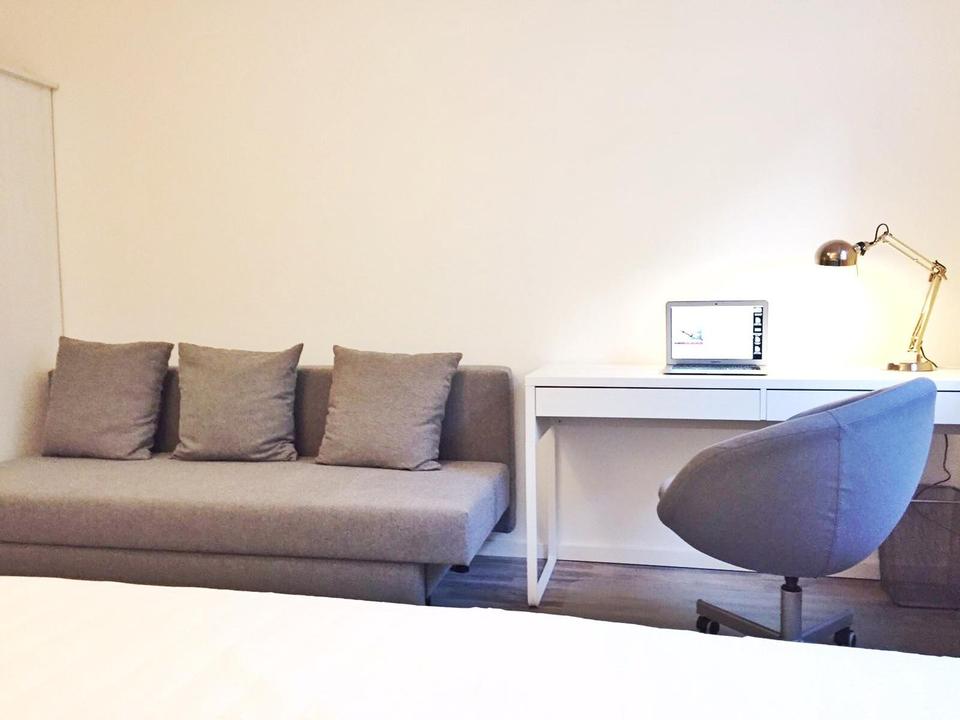 Ab SOFORT - Paar oder 2er WG -Neue helle Luxus Wohnung mit Terrasse, Alpenblick, vollmöbliert – Bild 15