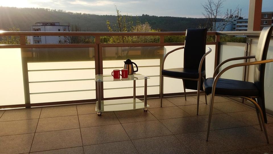 helle moderne 4-Zimmer-DG-Wohnung mit Balkon zentral in Bad Kissingen – Bild 11