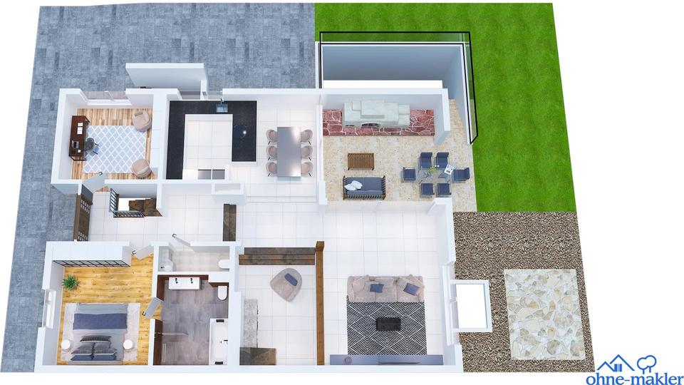 Bungalow mit Einliegerwohnung und flexibler Nutzung – Bild 22