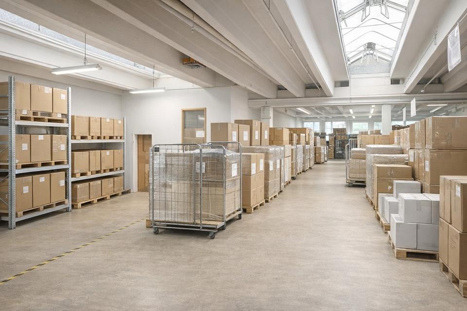 7800 qm Lager/Produktionshalle (teilbar) mit modernem Büro – Bild 13