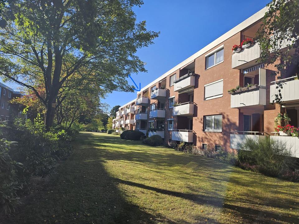 HH-Niendorf - Helle 3-Zimmer-Wohnung inkl. TG-Stellplatz mit Südbalkon in bester Lage
