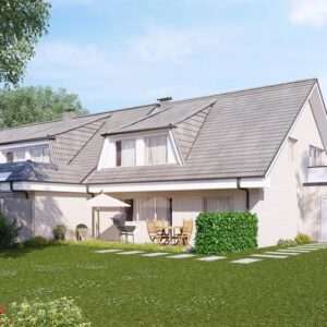 EIN - ZWEIFAMILIENHAUS, DHH, Vollkeller raumhoch, große Garagen-Gartenfläche - Nähe Teutoburger Wald