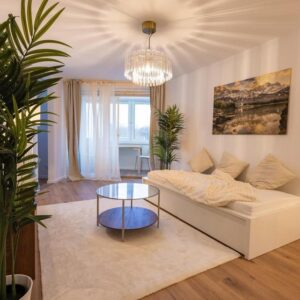 SStilvoll wohnen in München: Möblierte 1-Zimmer-Wohnung in Top-Zustand