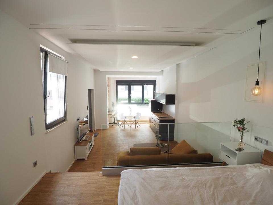 Möbliertes Premium 2 Zi. Loft Serviced Apartment Heilbronn Zentral gelegen!