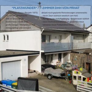 *Platzwunder* 7-Zimmer DHH in Ampfing! Verkauf von Privat mit fairem Preis