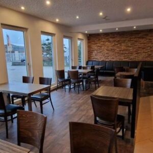 Bistro, Gastronomie, Lebensmittelverkauf, Ladenfläche