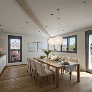 Stilvolle Dachgeschoss Wohnung mit Terrasse 3-Zimmer-Wohnung in ruhiger Lage