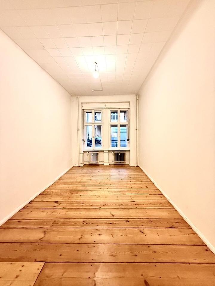 Atelier-/Büro-/Wohn- & Gewerbeeinheit Altbau im Donaukiez - 70m2 - 3 Räume - Ohne Käuferprovision