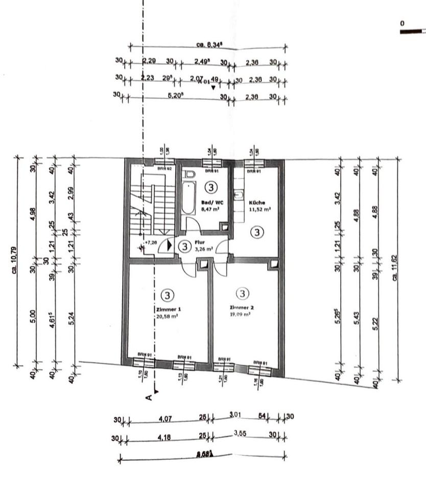 Helle kernsanierte 2,5-Zi.-Whg. in mit sep. Küche und Fensterbad - WG - tauglich – Bild 13