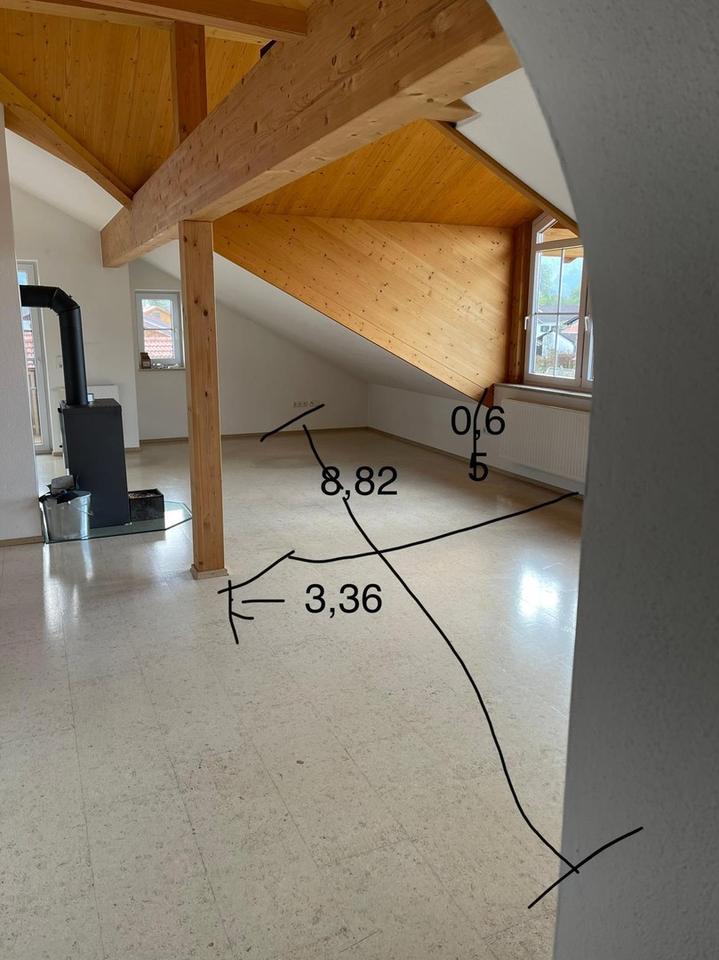 Reserviert - 3-Zimmer DG Wohnung m. Berg- u. Schlossblick in Schwangau, Nähe Forggensee – Bild 9