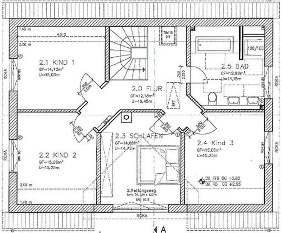 Großzügiges Einfamilienhaus in Massivbauweise mit großem Garten und PV-Anlage - Preis VB – Bild 23
