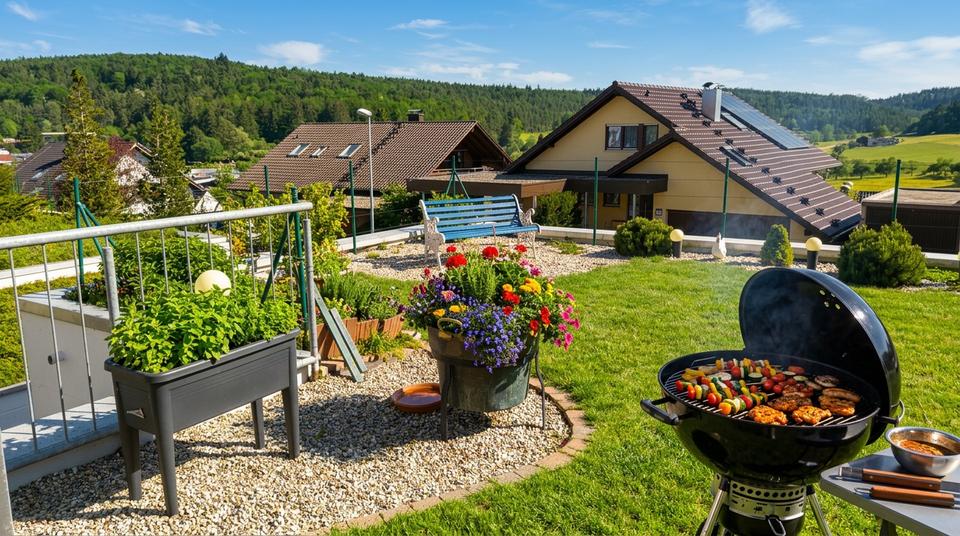 Helle 4 Zimmer Maisonette-Wohnung mit Garten und unverbaubarem Panoramablick! – Bild 9