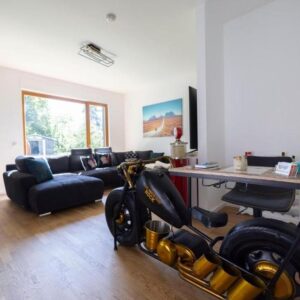 Möblierte 95qm Wohnung mit Garten!