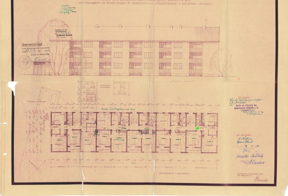 Modernisierte 3-Zimmer-Wohnung mit Balkon & Garten – innenstadtnah - Provisionsfrei – Bild 21