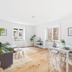 Kernsaniert & stilvoll: 3-Zi.-Wohnung im Lehnenviertel Stuttgart-Süd – sofort bezugsbereit