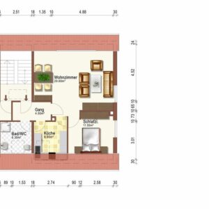Wunderbar gelegene 2 ZKB Wohnung mit EBK in Bruchköbel-Niederissigheim