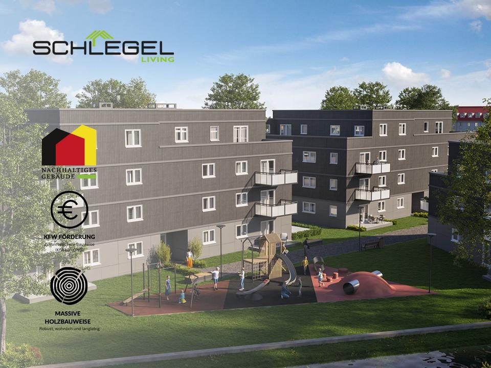 OSTERAKTION - Wohnung 04 mit 15m² Terrasse und 34m² Gartenanteil - EG - Haus 1 oder 2 – Bild 3