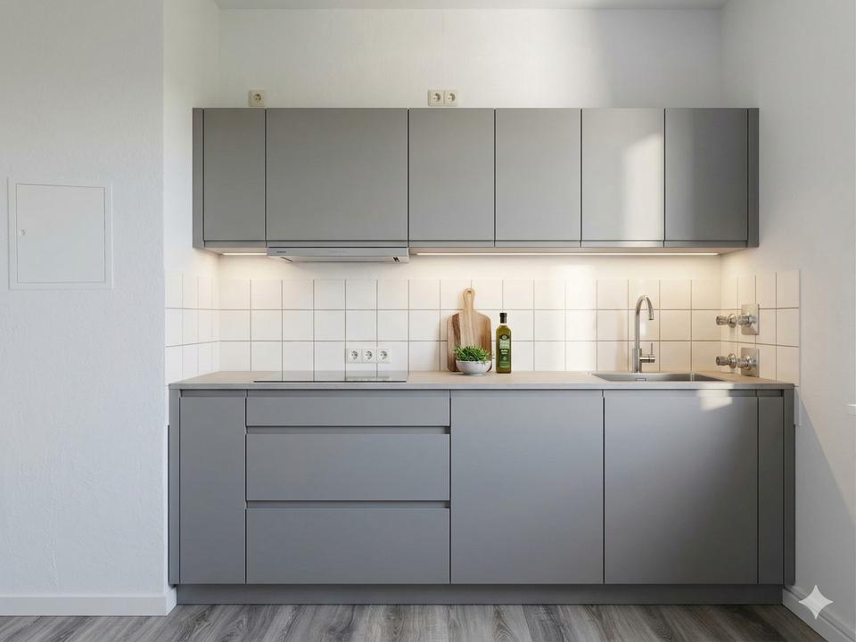 Charmante 1-Zimmer-Wohnung in Hochschulnähe in Krefeld – mit neuer Einbauküche