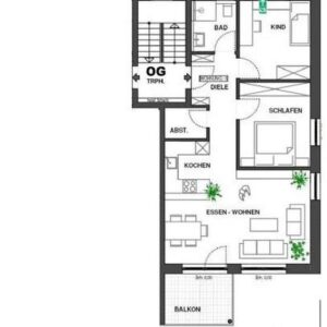 Neubau**Helle exclusive 3-Zi-Wohnung, KFW40 Plus, Süd -Balkon Erstbezug '22, geringe Nebenkosten