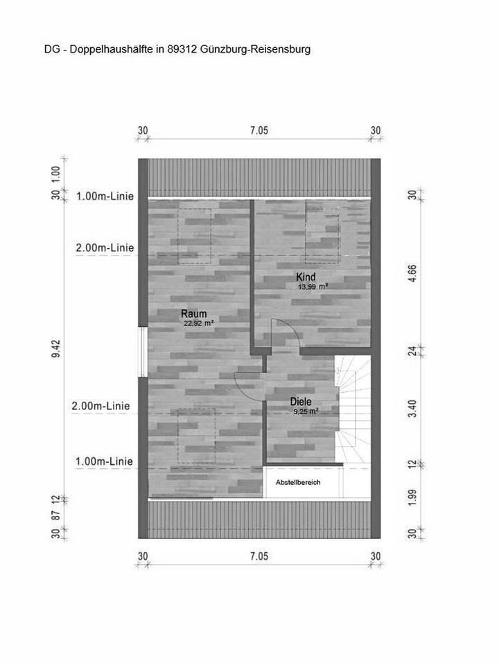 Großzügige bezugsfertige DHH - wertig modernisiert - in 89312 Günzburg-Reisensburg – Bild 19