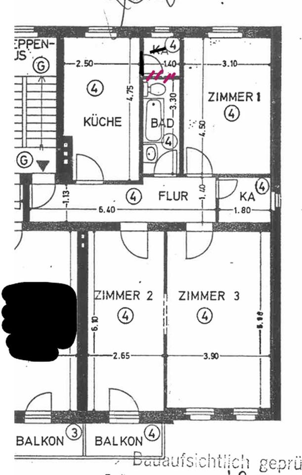 Charmante Altbauwohnung – provisionsfrei & bezugsfrei – Bild 11