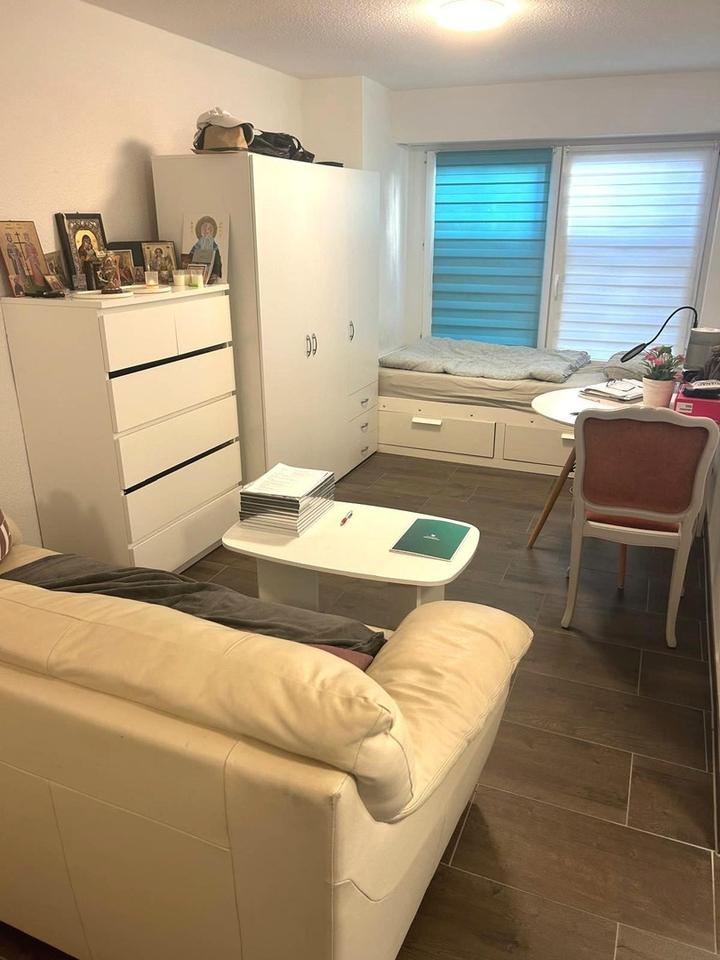 Möbliertes 1-Zi.-Apartment BJ 2019 in Stuttgart-Möhringen | moderne Ausstattung | ruhige Lage | frei