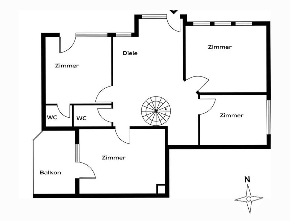 5 Zimmer Wohnung Maisonette – Bild 13