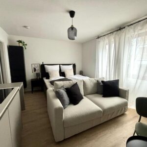 Modernes Studio in Lörrach-Stetten – 5 Min. zu Fuß nach Riehen & direkte Tram nach Basel