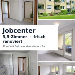 Jobcenter – جوب سنتر – Джобцентер – deine neue Wohnung ist fertig!