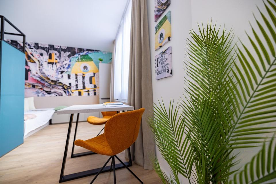 Charmante vollmöblierte 1-Zimmer-Neubauwohnung im 3. OG WE 68 – Bild 16