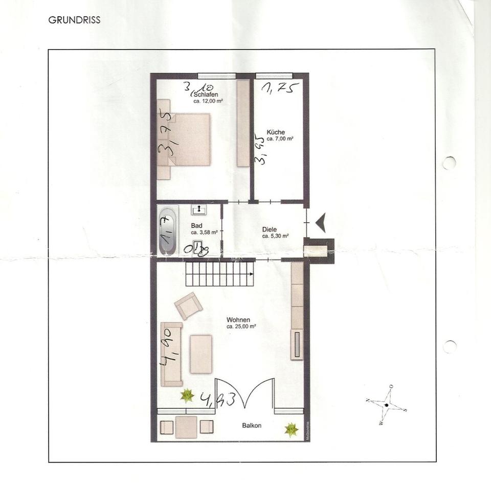 Für Anleger - Vermietete attraktive 3-Zimmer-Wohnung mit Balkon – Bild 13