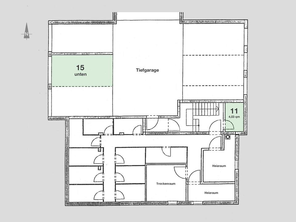 3 Zi Penthouse in bester Lage, sonnig, ruhig, 30qm umlaufende Dachterrasse, 2 Parkplätze – Bild 21