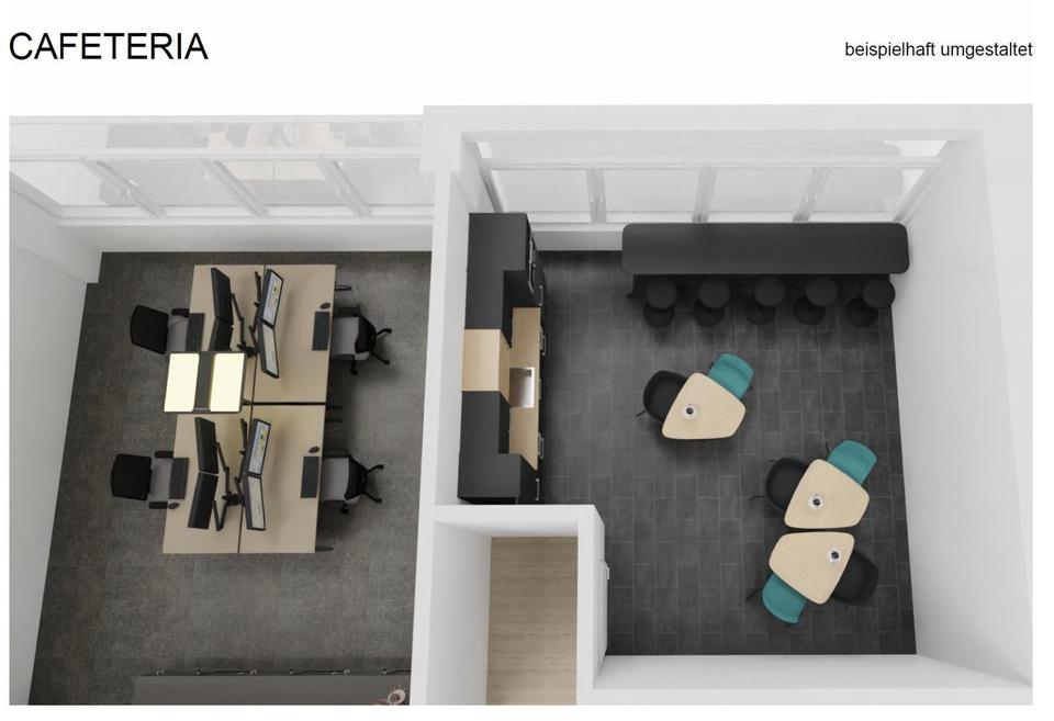 Großräumige helle Büroflächen - Provisionsfrei - Auf Wunsch 235 qm Lager – Bild 6