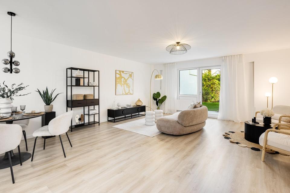 Helle Terassen- & Gartenwohnung in Bogenhausen - frisch renoviert & bezugsfrei – Bild 2