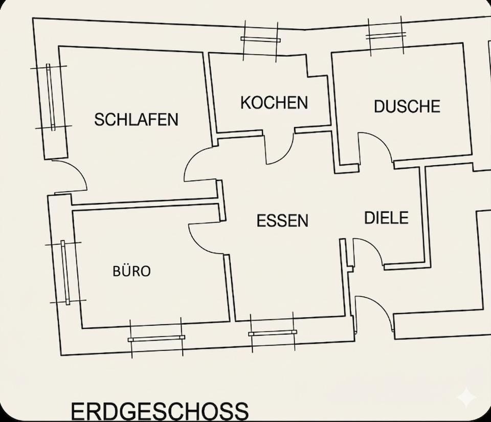 Charmante 3-Zimmer Erdgeschosswohnung (inkl. Küche) in Amorbach – Bild 9