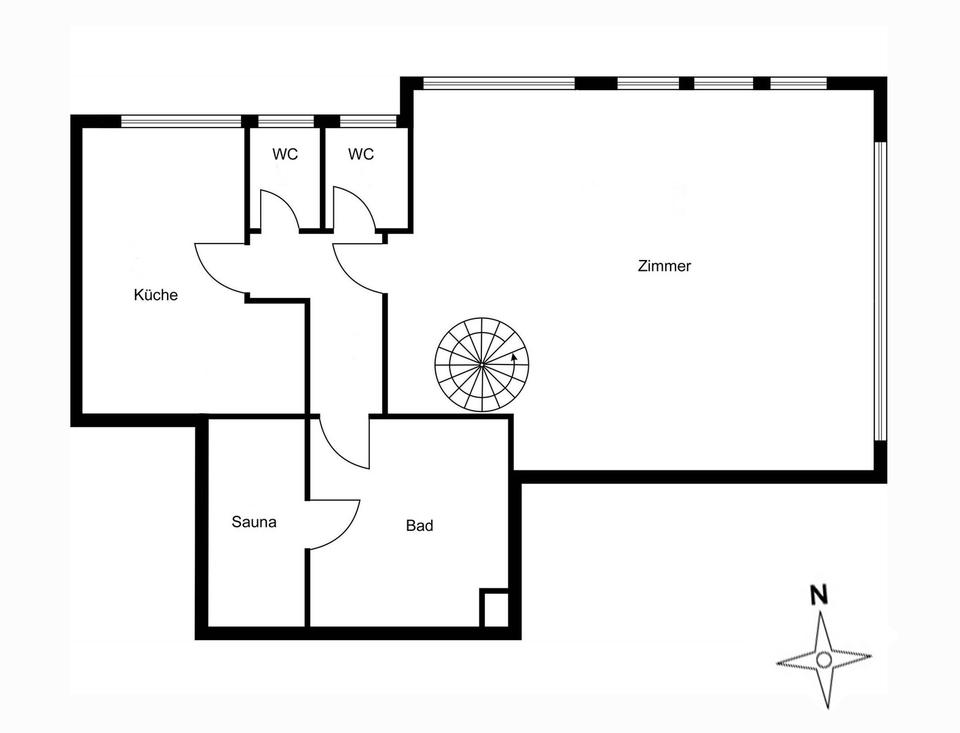 5 Zimmer Wohnung Maisonette – Bild 14