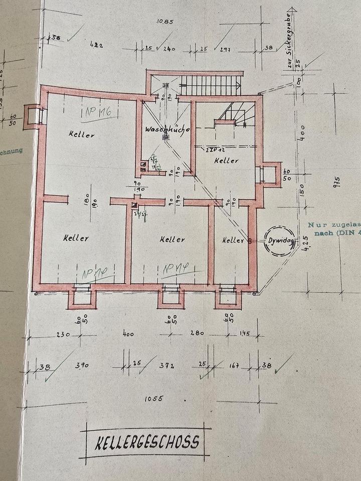 Ansprechendes freistehendes Ein-/Zweifamilienhaus + Anbau und separatem Eingang in Limbach – Bild 30