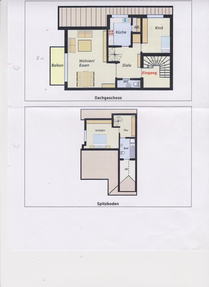 3 Zi. Maysonette von Privat 0228 - 480190 – Bild 13