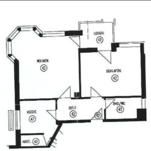Lichtdurchflutete 3-Zimmer-Wohnung mit Terrasse in begehrter Villenlage in Obersendling