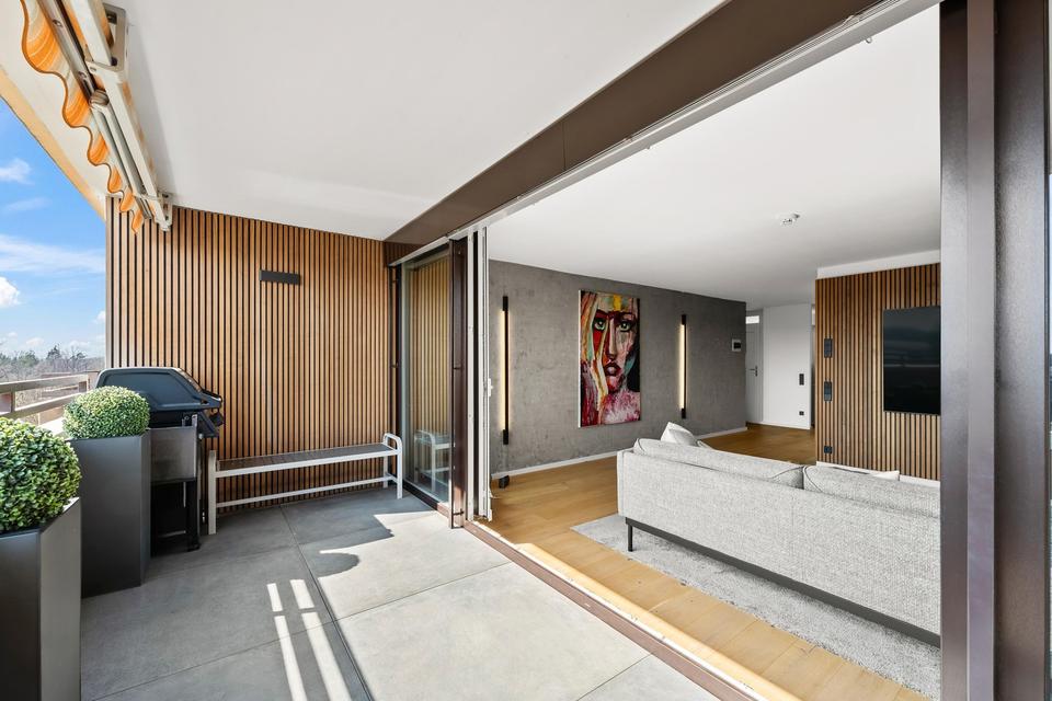 Skyline-Feeling in Nürnberg – Exklusive Traumwohnung mit Swimmingpool und Sauna – Bild 3