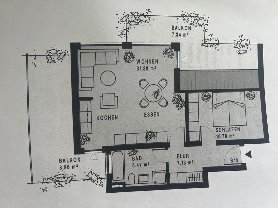 2-Zi-DG-Traum mit Türmchen +2 Balkone! – Bild 23